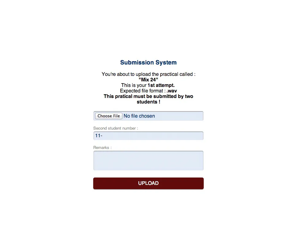 Submission System, image 1
