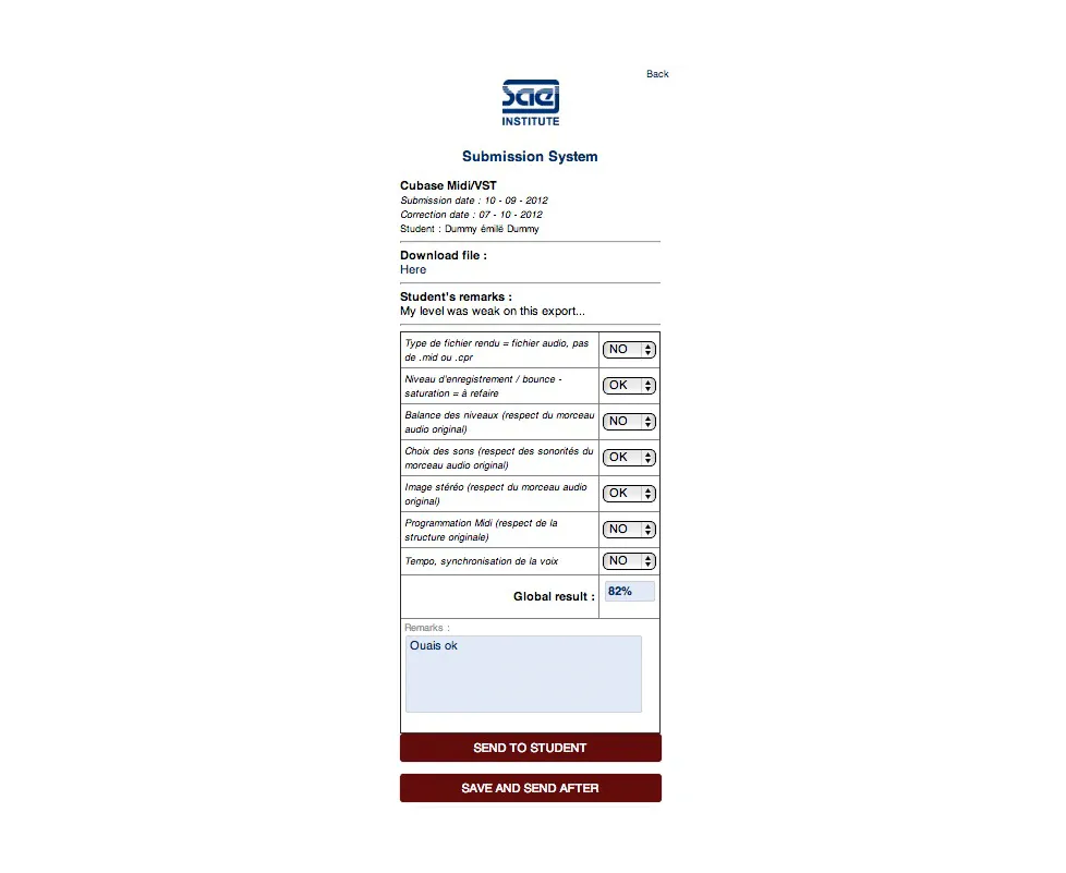 Submission System, image 3
